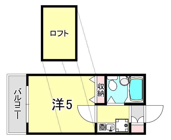 下山手コートの間取り