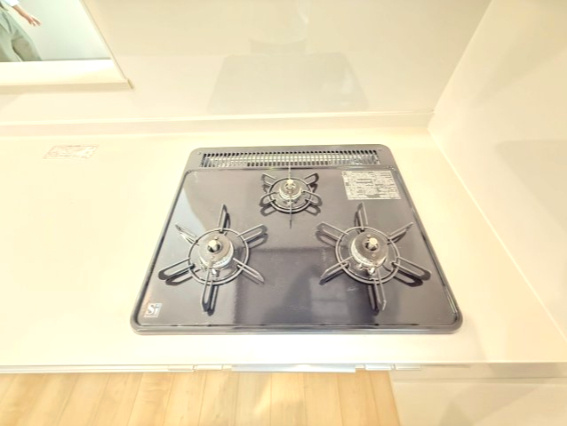 富士市天間 第１　新築戸建　全4棟　2号棟のその他|お料理がはかどる３口コンロ♪