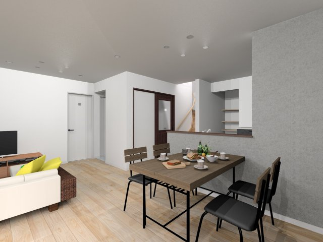 枇杷庄西ノ口の内装|参考内装パース2