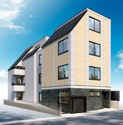 【外観】 | エルファーロ中野新橋 | 完成予想パース☆