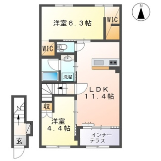 【間取り】 | ソレイユ　ルピナス