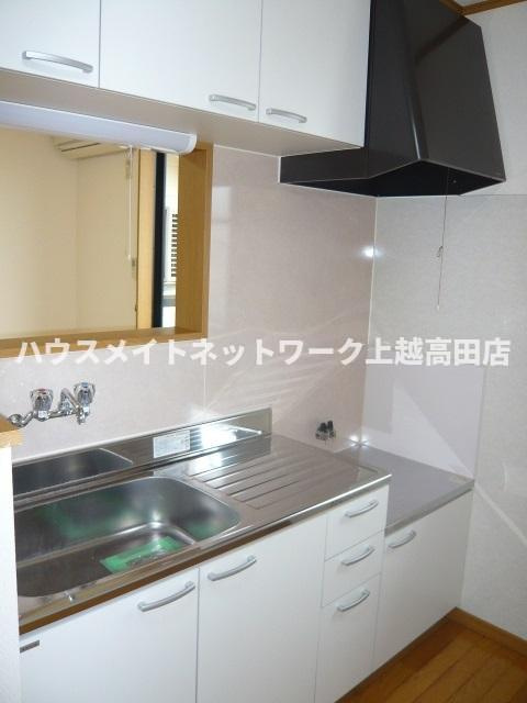 グリーンヒルズＢのキッチン|キッチン