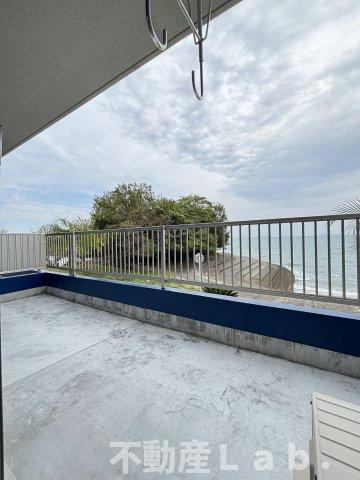 天草マリンヴューのバルコニー