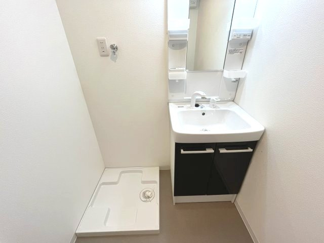 ジーメゾン寝屋川秦町ルシェールの洗面所