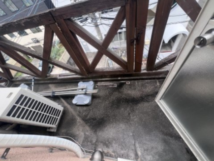 Dear Houseのバルコニー