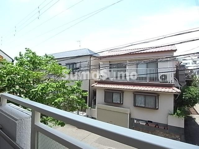 神戸市灘区中原通６丁目のアパートの展望