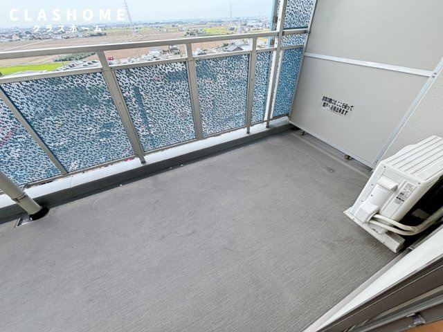 ガーデンヒルズ三河安城ザ・タワー　刈谷市近郊の賃貸はクラスホーム刈谷店のバルコニー