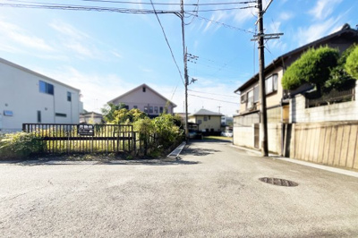 【前面道路含む現地写真】 | 宇治市木幡南端　土地