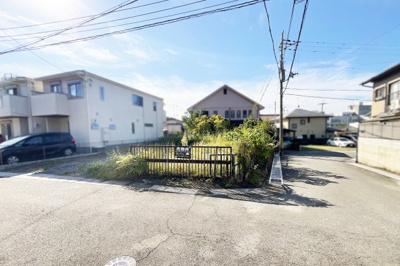 【前面道路含む現地写真】 | 宇治市木幡南端　土地 | 車通りの少ない閑静な住宅地です(^^)/