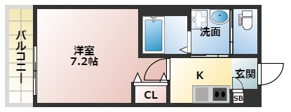ESCALA四條畷の間取り