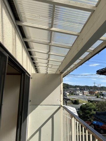 コーポオーシャンのバルコニー