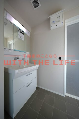 イーストガーデン久留米本町【キャシュバック対象物件】の独立洗面台|独立洗面台です
