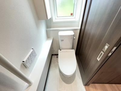 【トイレ】 | 値下げ一条工務店施工　築浅、未使用　住宅 | 二階にもトイレあります！
