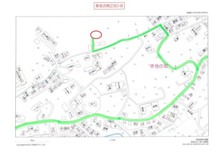 【地図】 | 値下げ一条工務店施工　築浅、未使用　住宅 | 二階間取り