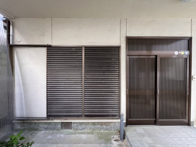 寺田市ノ久保のエントランス