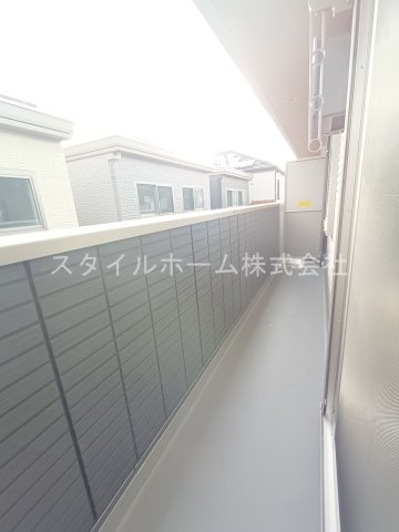D-square東橋良のバルコニー