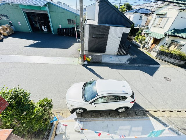 三郷市高州１丁目新築戸建【高州東小学校：10分】の展望|バルコニーより道路側眺望