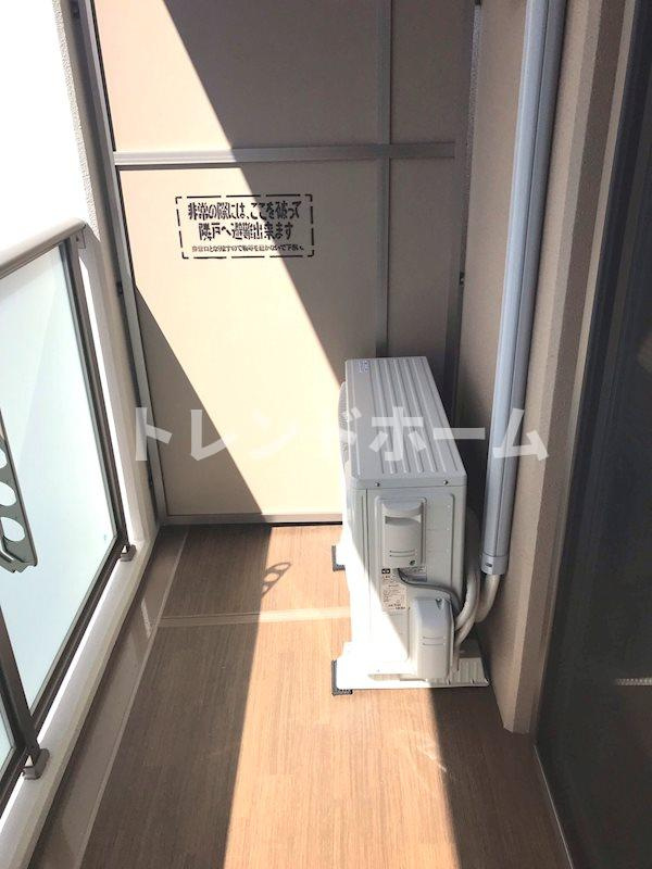 エグゼ大阪ドームⅡのバルコニー|選べる家電プランあり！！