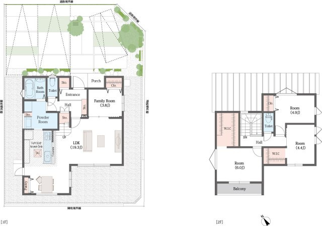 ピークス山の田中央のその他