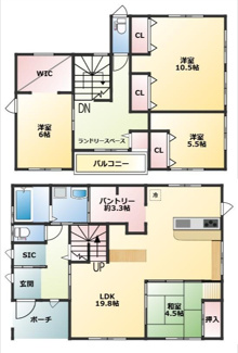 【間取り】 | 茂原市東郷　中古戸建 | 図面と現況に相違がある場合、現況を優先致します。