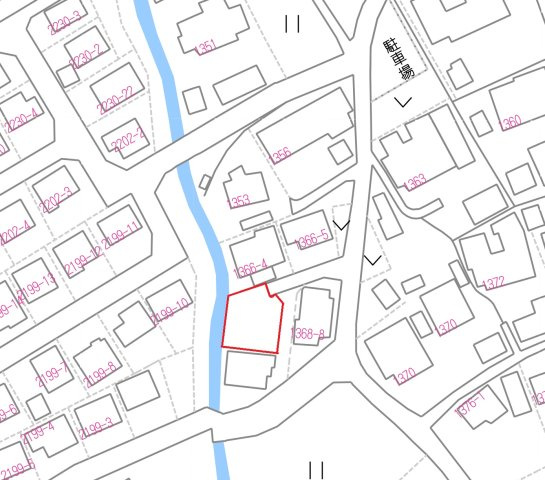 黒川　売土地　1の土地図