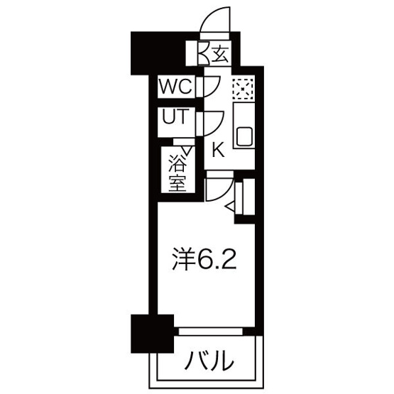 【間取り】 | メイクスWアート今池Ⅲ
