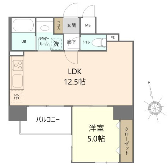 グリシーヌの間取り