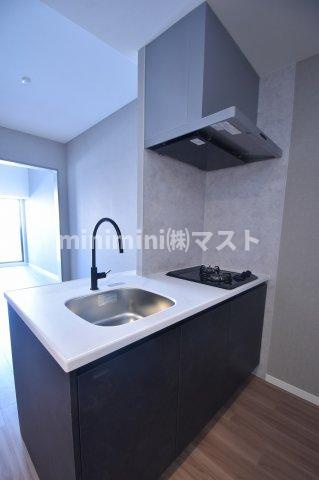 S-RESIDENCE大阪上本町のキッチン