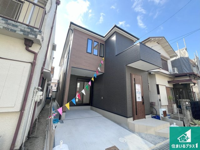 明石市中朝霧丘　第2期　新築一戸建ての外観|安心の10年保証！外観を美しく保ち、雨水で汚れを落とします！気になることがありましたら、お気軽にお問い合わせください！