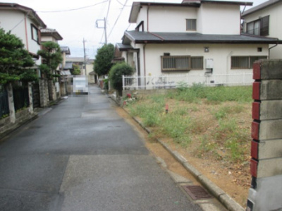 【前面道路含む現地写真】 | 熊谷市肥塚 490万 土地