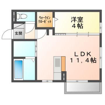 リヴェールの間取り