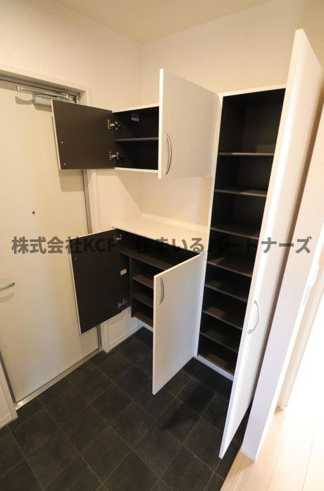 D-ROOM AKARIの収納|たっぷりとした収納スペースです