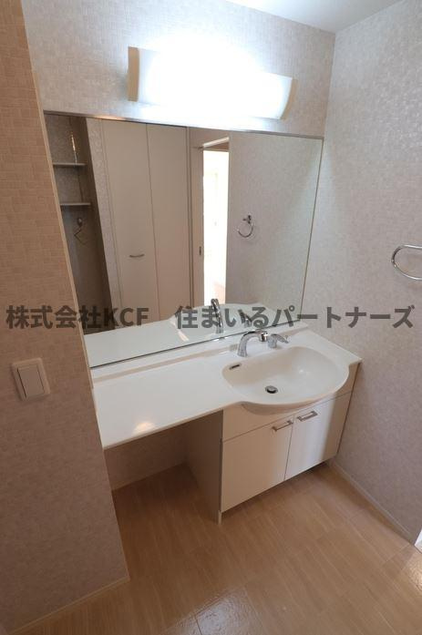 D-ROOM AKARIの洗面所|洗面所です
