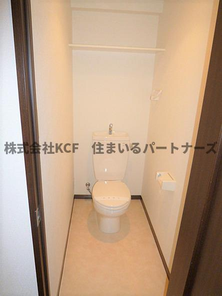 久留米市荒木町白口の賃貸マンションのトイレ|トイレもきれいです