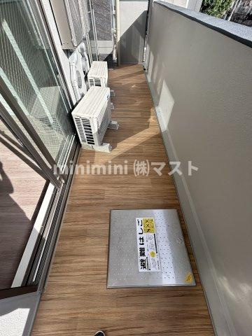 エスリード弁天町桜通レジデンスのバルコニー