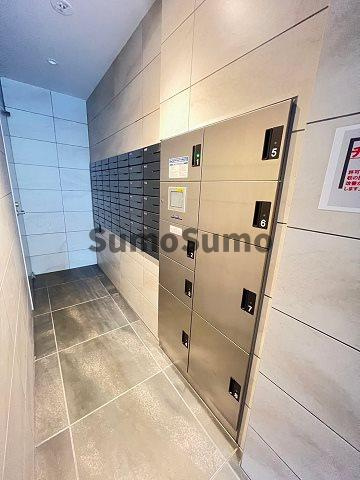 尼崎市神田北通６丁目の賃貸マンションの外観|外観は落ち着いています