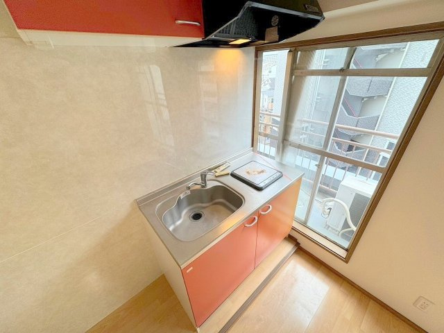 大島紬ビルのキッチン