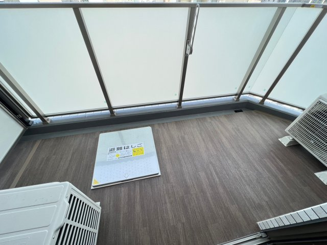 プレジオ鎗屋町のバルコニー