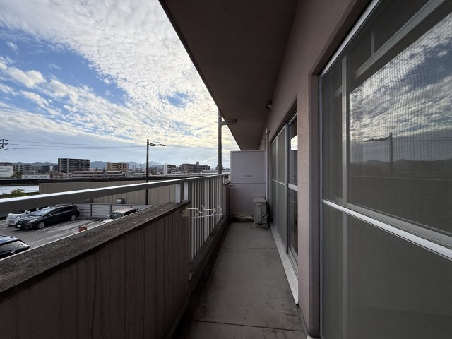 リップルガーデンⅠのバルコニー