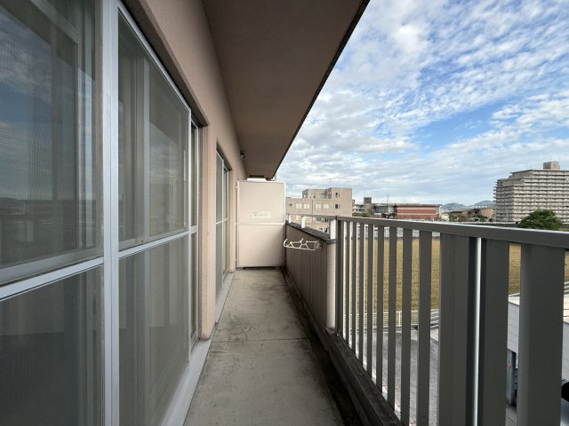 リップルガーデンⅠのバルコニー