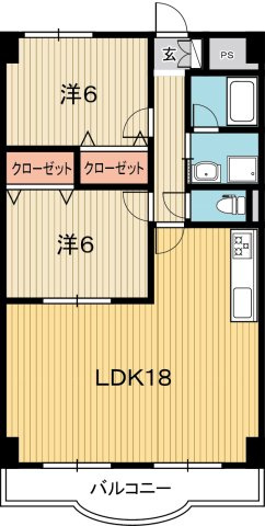 リップルガーデンⅡの間取り|間取り図