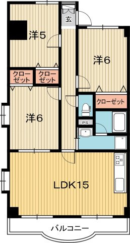 リップルガーデンⅡの間取り|間取り図