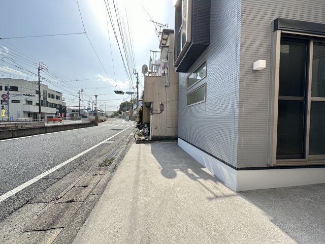 本宮町戸建の駐車場