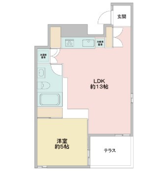 【間取り】 | アーバンフラッツ湊町