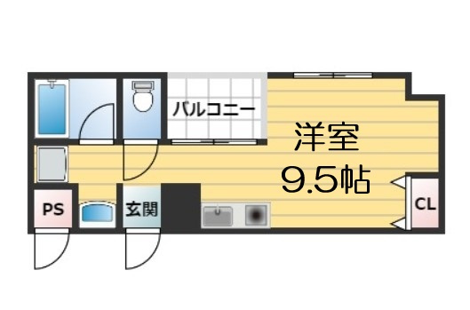 【間取り】 | フレアコート北浜