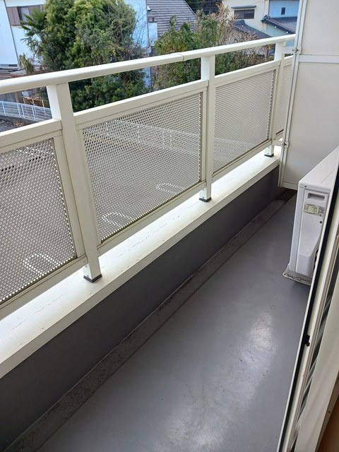 メゾン　アンソレイエNのバルコニー