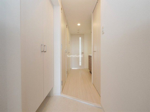 エスリード難波ザ・ゲートの玄関