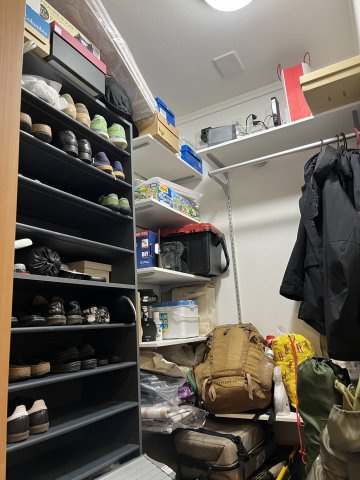 中古住宅　江崎北の収納|1階納戸