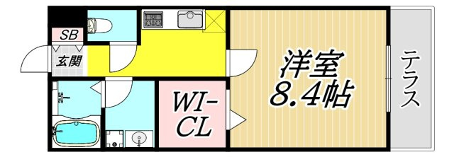 コンフォール武庫の間取り