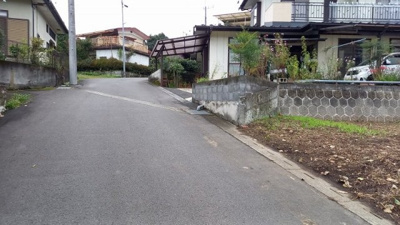 【前面道路含む現地写真】 | 矢板市片岡　土地